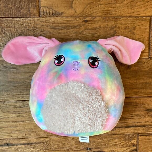 𝅺SQUISHMALLOWS Kelly Toy Candy Scented Bunny Rabbit Tie Dye Limited Edition - Picture 4 of 9